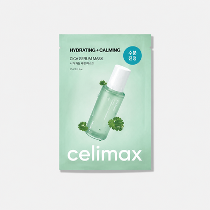 Celimax The Real Cica Calming Ampoule Mask – Maschera Viso Lenitiva 27ml