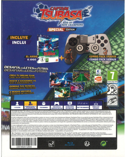 Captain Tsubasa: Rise Of New Champions (Special Edition) Ps4 + Dualshock-Cover