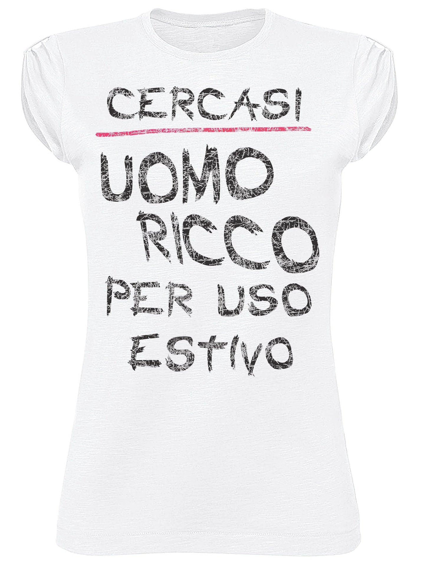 T-shirt Donna STREET STYLE Cotone Bio Slub