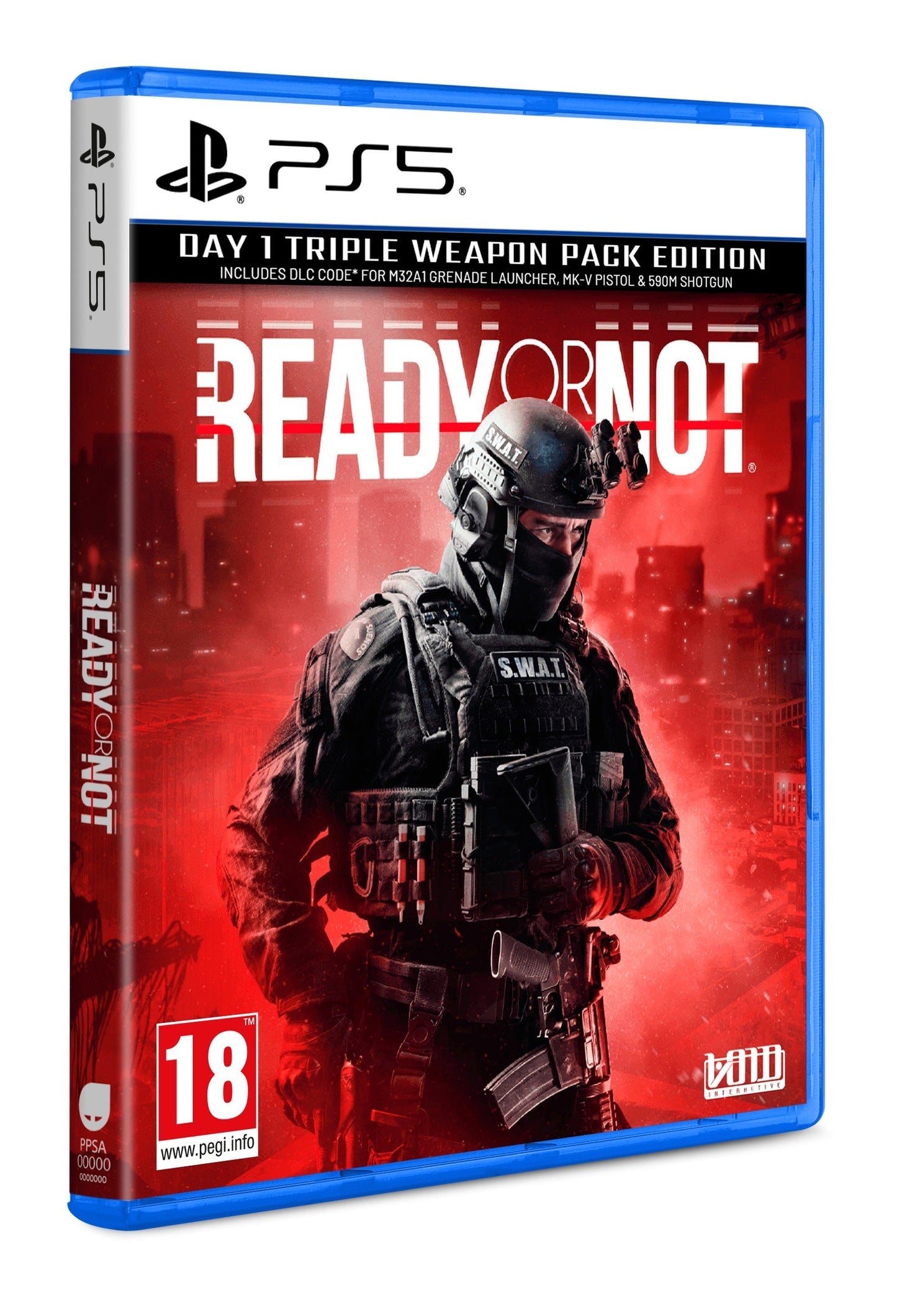 Ready or Not - Day 1 Edition Ps5 Gioco PlayStation 5 Pal Italiano Nuovo