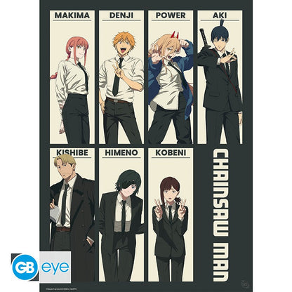 Abystyle (CHAINSAW MAN) Set 2 Chibi Poster: "Devil Hunters" (52x38) Gb Eye