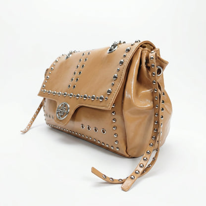 Stile Donna Bags - Rock Star Borsa a Patta con Borchie