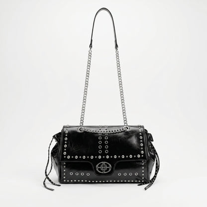 Stile Donna Bags - Rock Star Borsa a Patta con Borchie