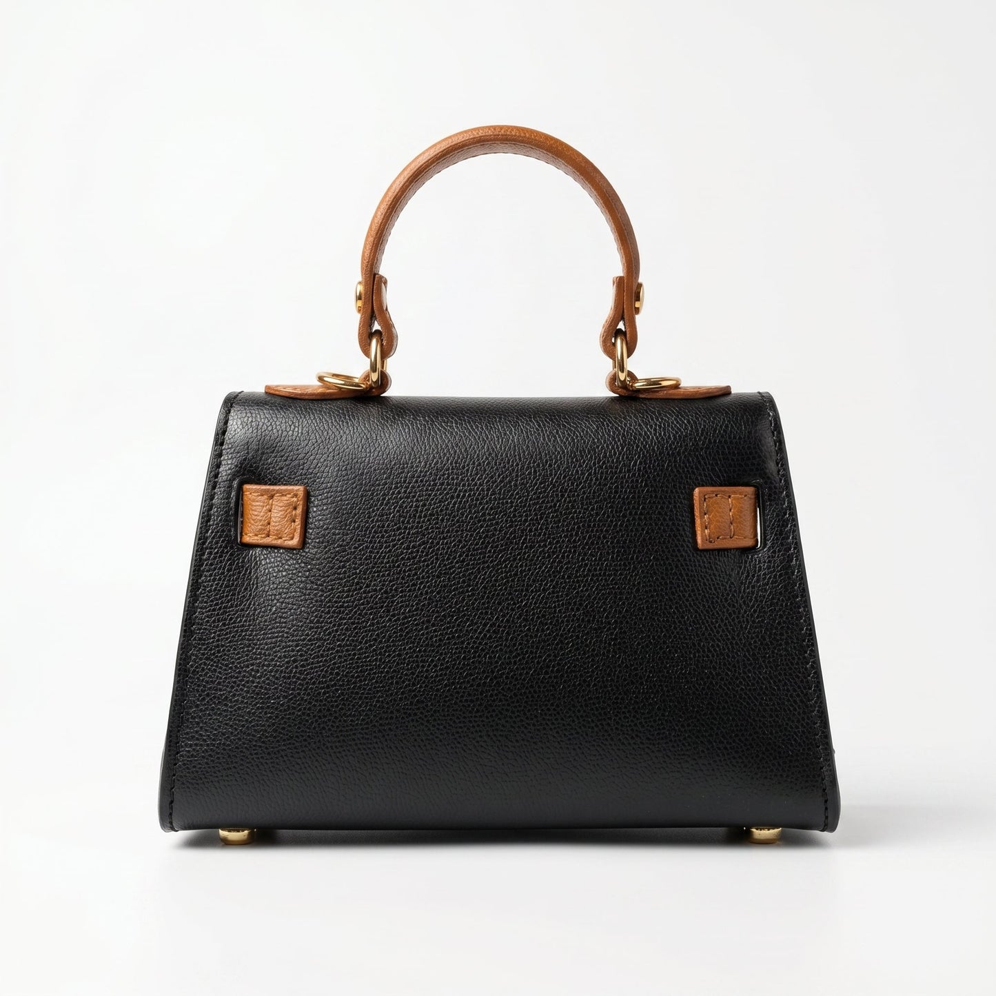 Stile Donna Bags - Mini Beky Borsa a Mano in Vera Pelle