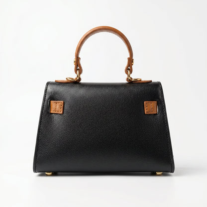 Stile Donna Bags - Mini Beky Borsa a Mano in Vera Pelle
