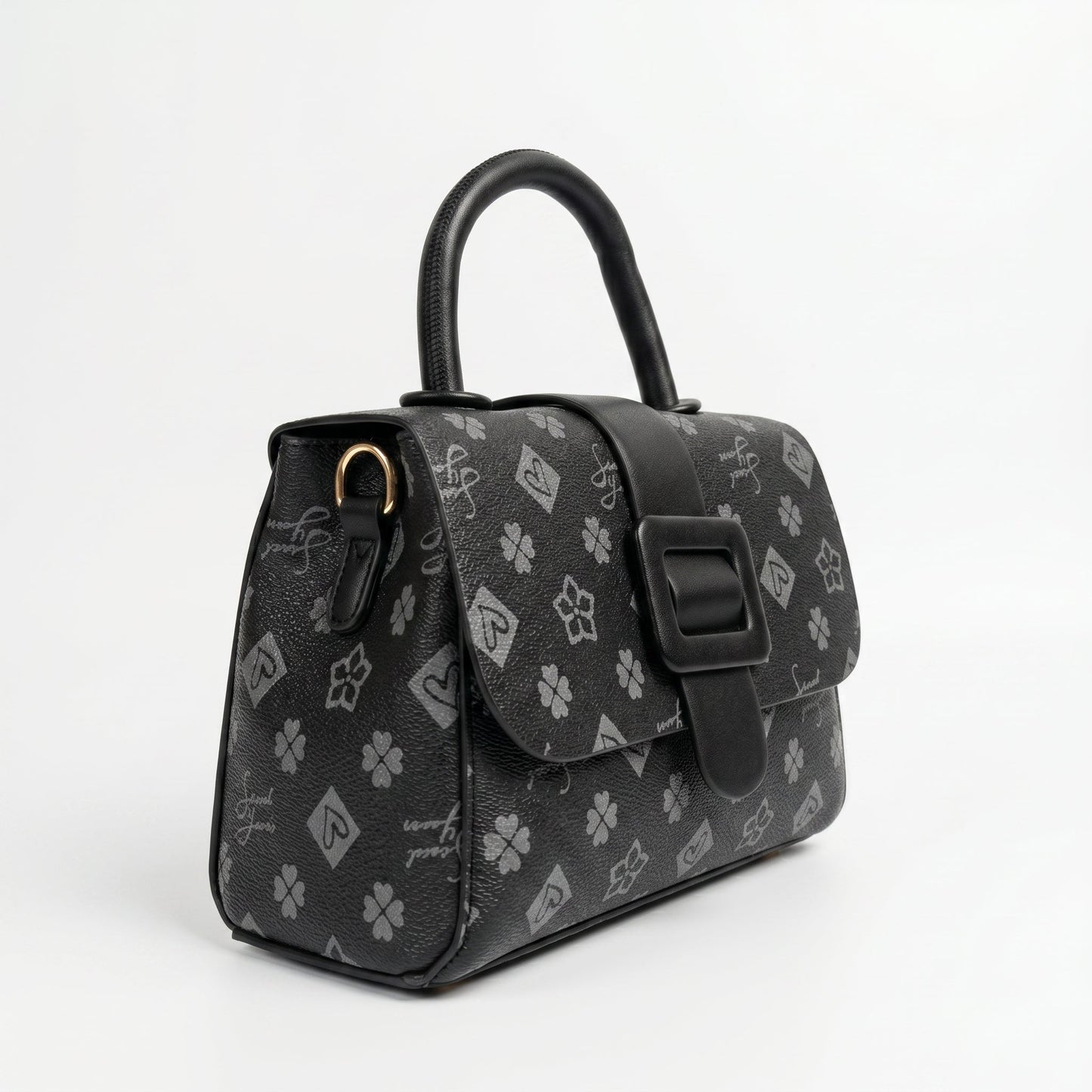 Sweet Years Mini Borsa a Tracolla in Ecopelle con Stampa Floreale