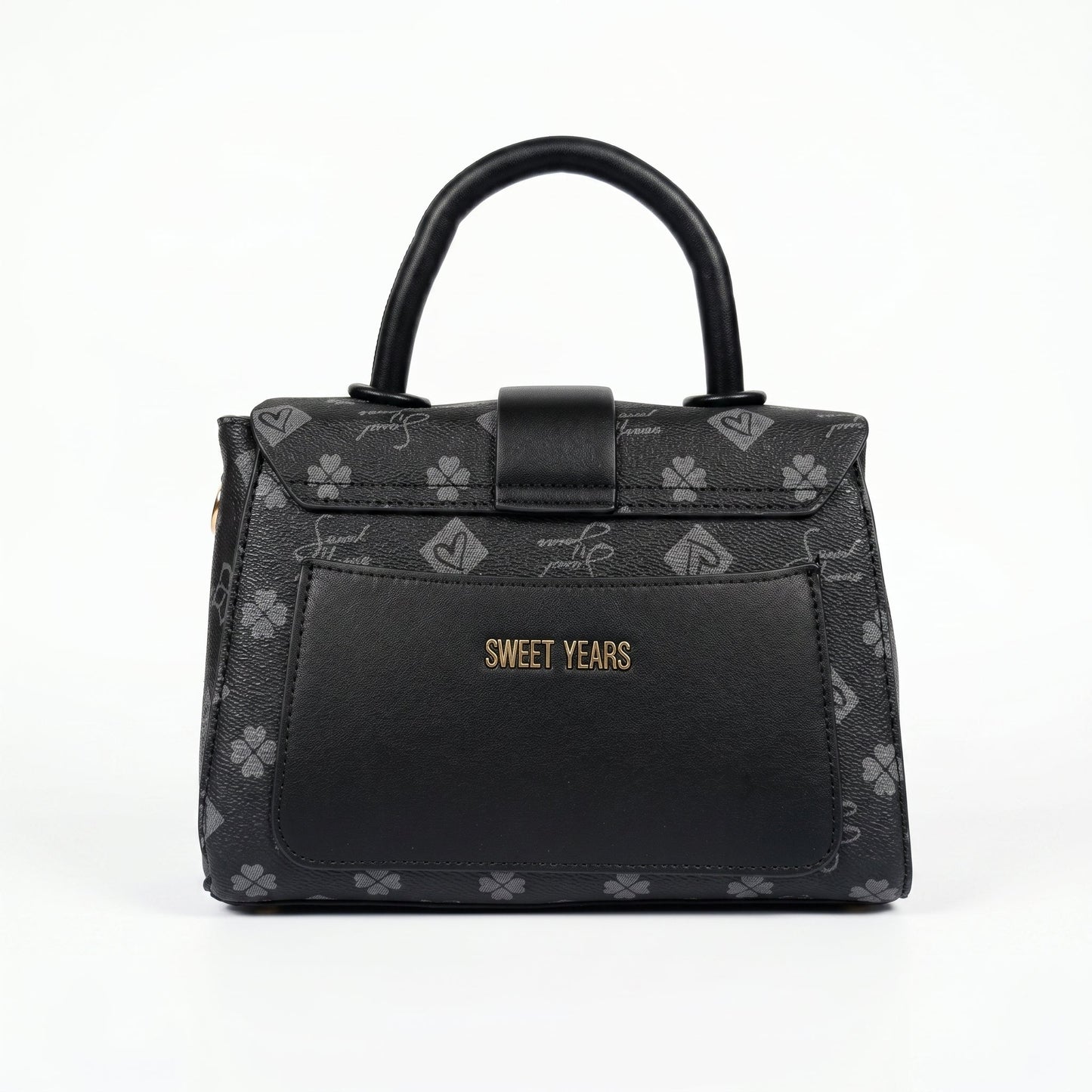 Sweet Years Mini Borsa a Tracolla in Ecopelle con Stampa Floreale