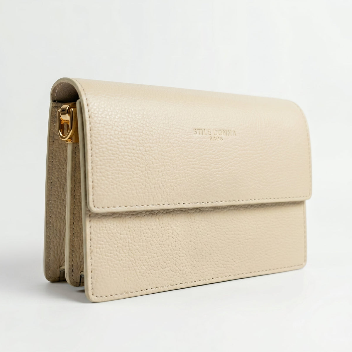 Stile Donna Bags - Luxe Borsa a Tracolla in Vera Pelle