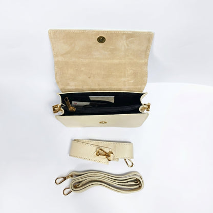 Stile Donna Bags - Luxe Borsa a Tracolla in Vera Pelle