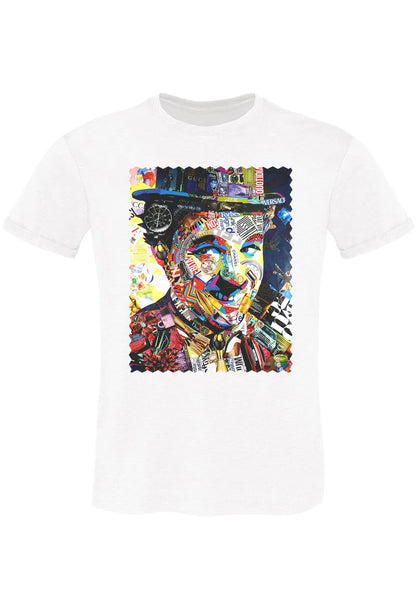 Charly Chaplin T-Shirt Urban Uomo - Cotone Slub