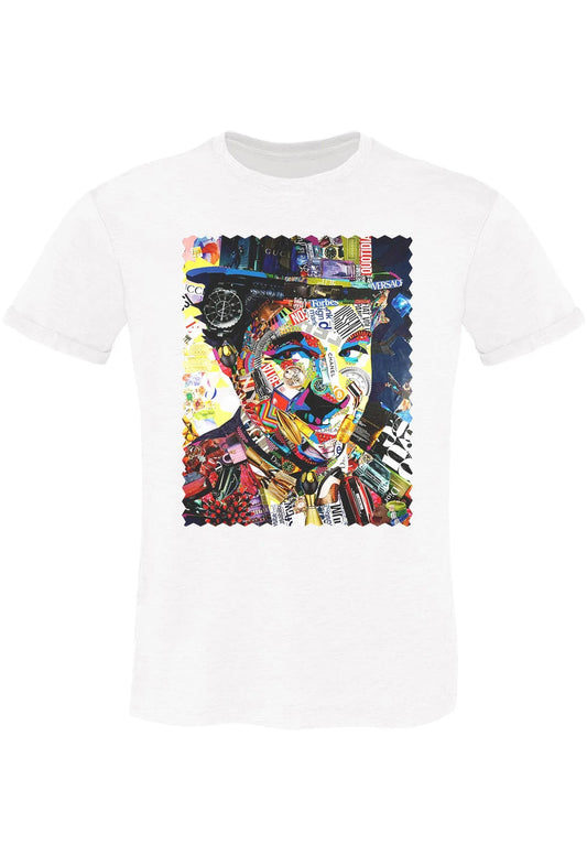 Charly Chaplin T-Shirt Urban Uomo - Cotone Slub
