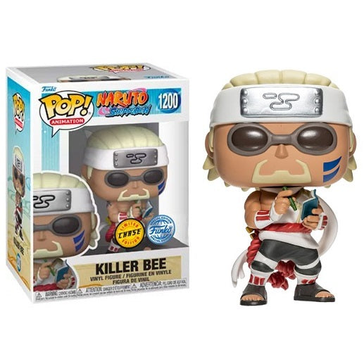 Funko Pop! Animation - Naruto Shippuden (1200) Killer Bee (Chase) Special Exm