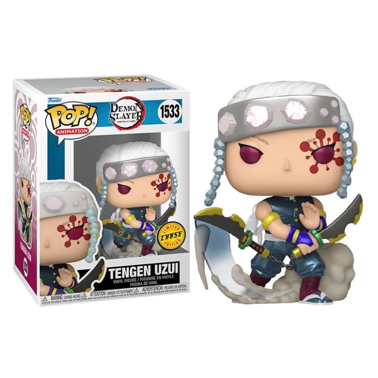 Funko Pop ! Animation Demon Slayer - 1533 Tengen Uzui Chase Figur Vinyl 9cm
