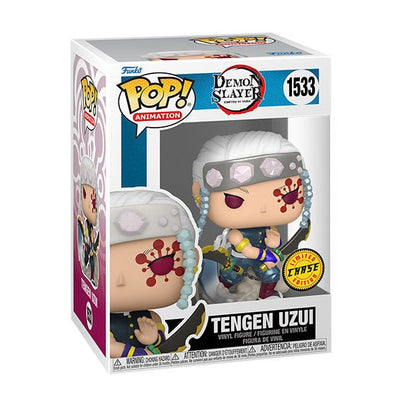 Funko Pop ! Animation Demon Slayer - 1533 Tengen Uzui Chase Figur Vinyl 9cm