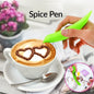 Spice Pen - Electric Pen Decorates Cappuccino Coffee Latte Cocoa Cake Decorations