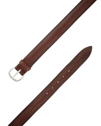 Bull Soft Burnished Leather Belt