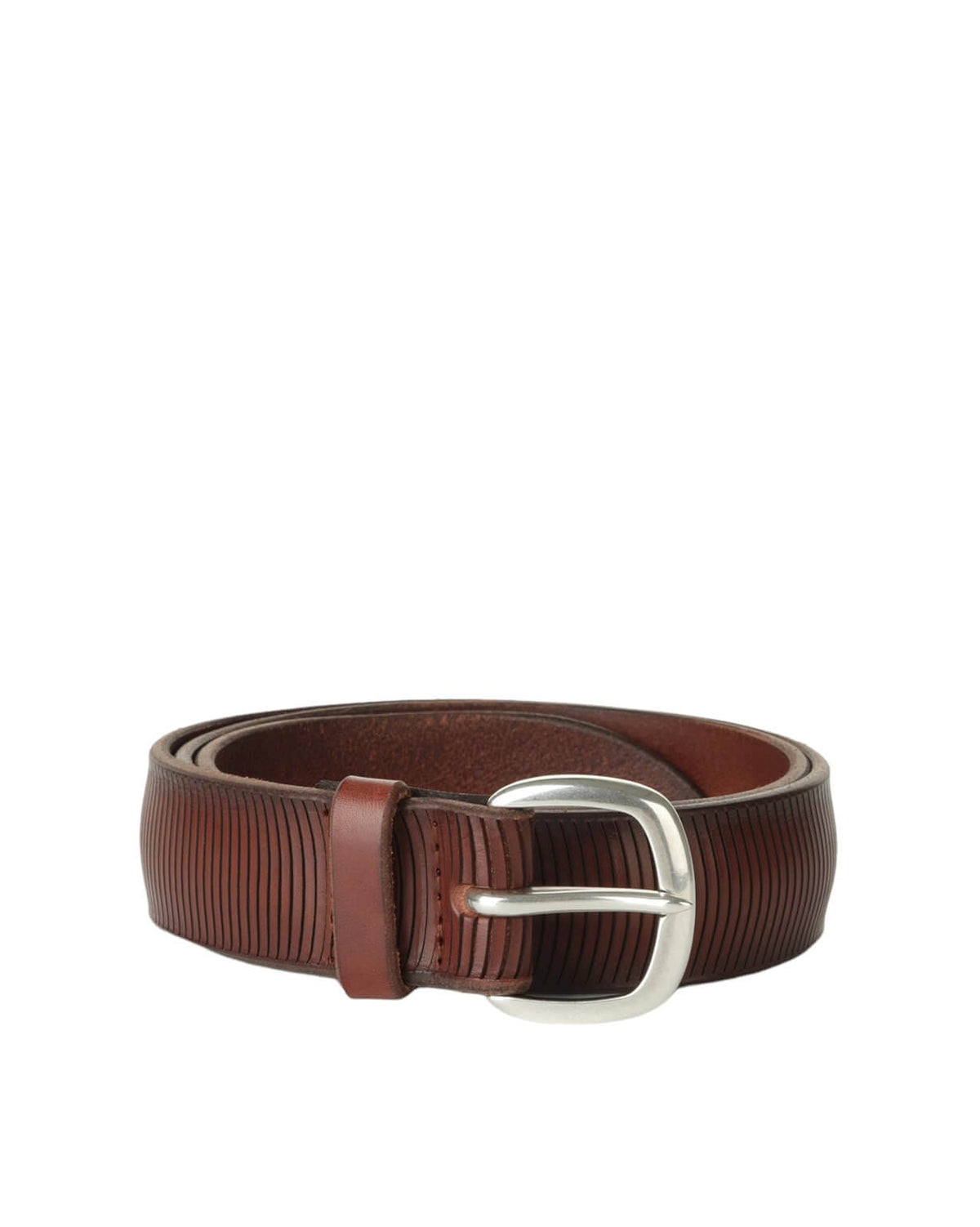 Bull Soft Burnished Leather Belt