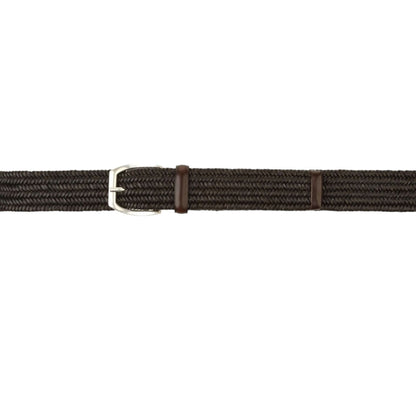 Wide Braided Leather Belt