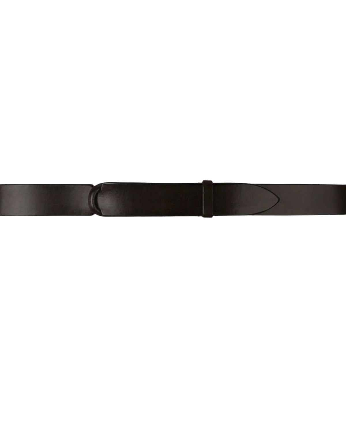 Cintura Nobuckle Bull in Cuoio