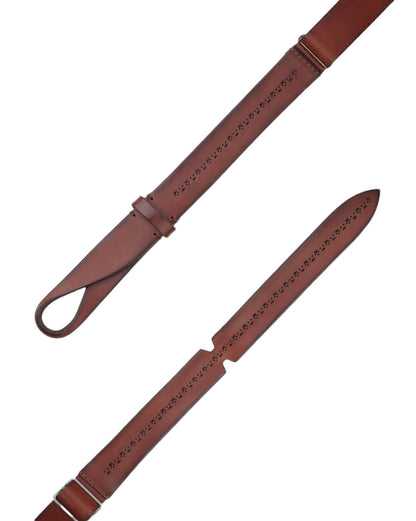 Cintura Nobuckle Bull Soft in Cuoio