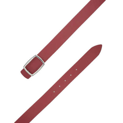 Cintura Piatta Micron Double in Pelle