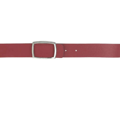 Cintura Piatta Micron Double in Pelle