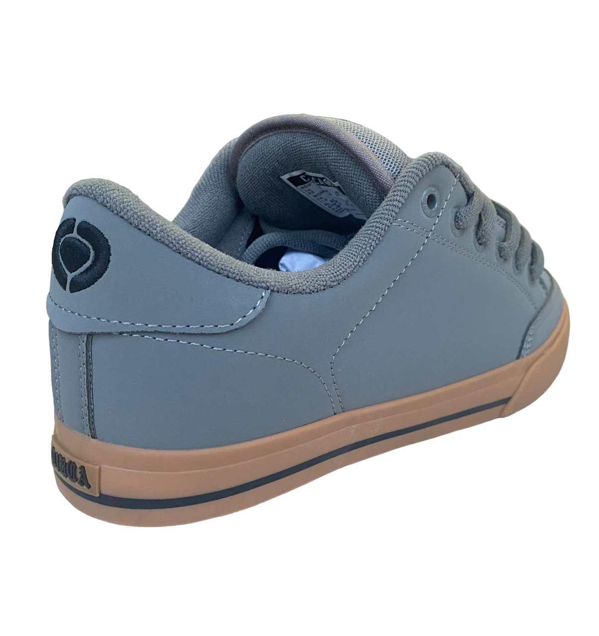 C1RCA scarpa sneakers da skateboard Adrian Lopez AL50 GYGM grigio caramello