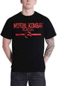 Rubberroad T-Shirt Mortal Kombat Klassic Official Black/Red L Cotton Ps4