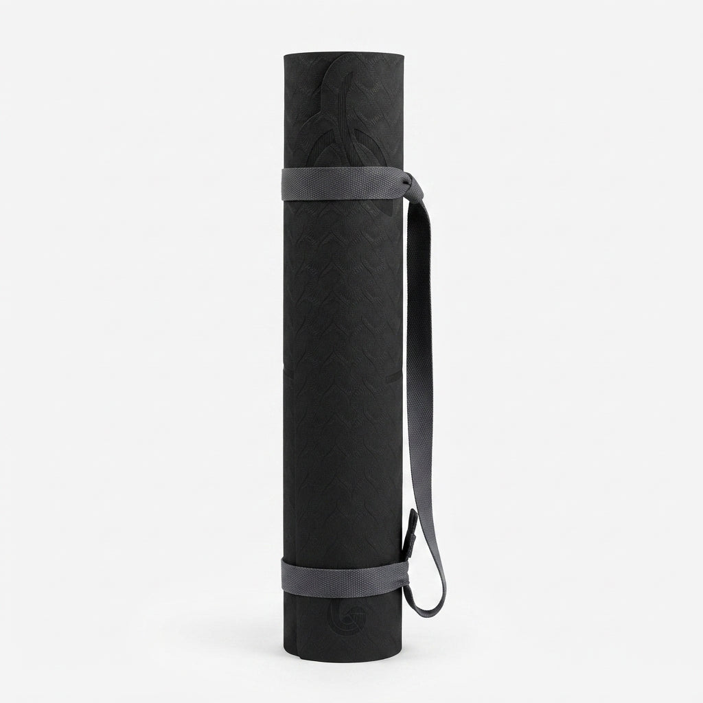 Energetics tappetino yoga  MT TPE dimensioni 183cm x 61cm x 6mm 437850 050 nero