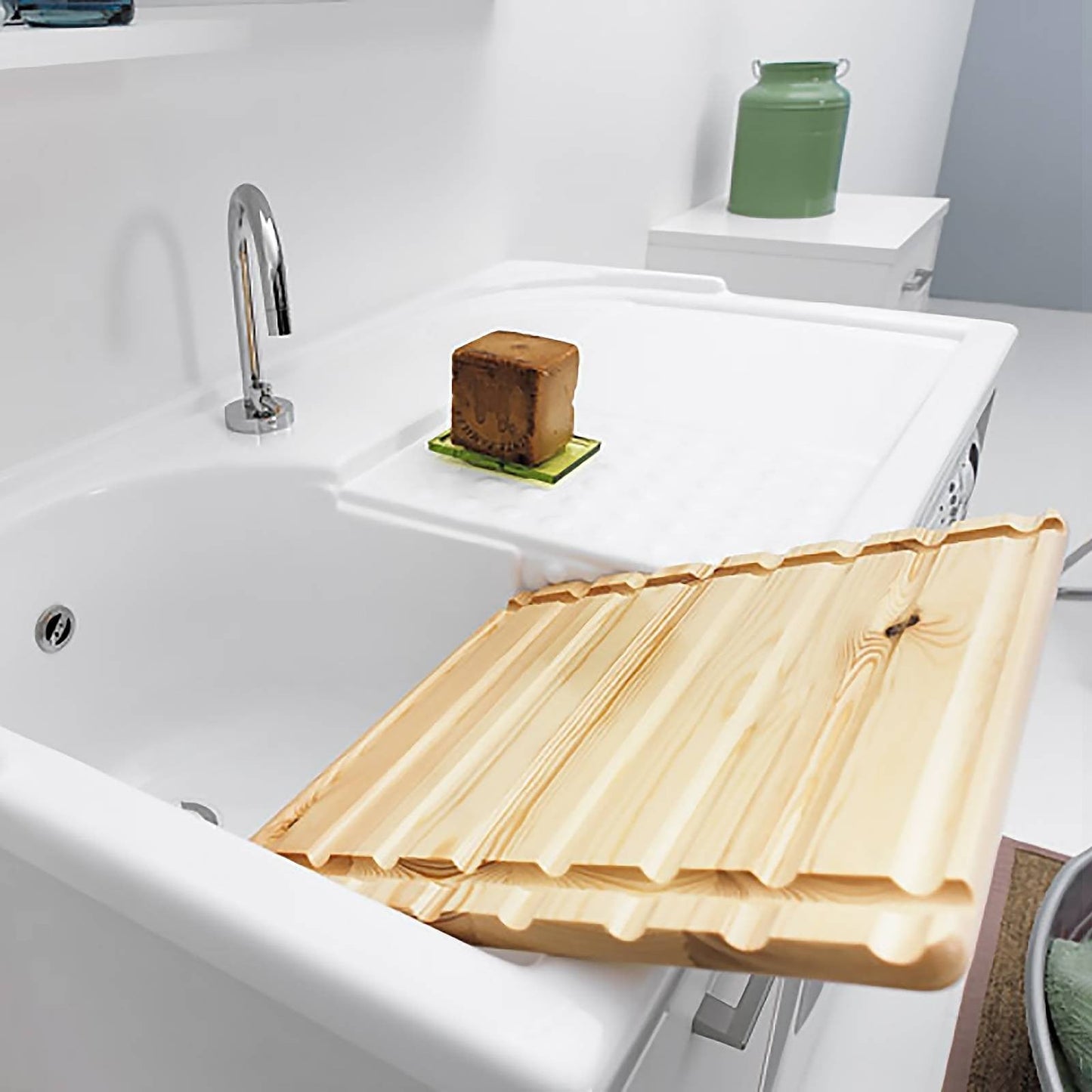 Colavene Domestica Coprilavatrice con lavapanni 106x60x90h cm vasca destra
