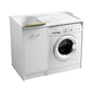 Colavene Domestic Washing Machine Cover with Laundry Tub 106x60x90h cm right-hand basin