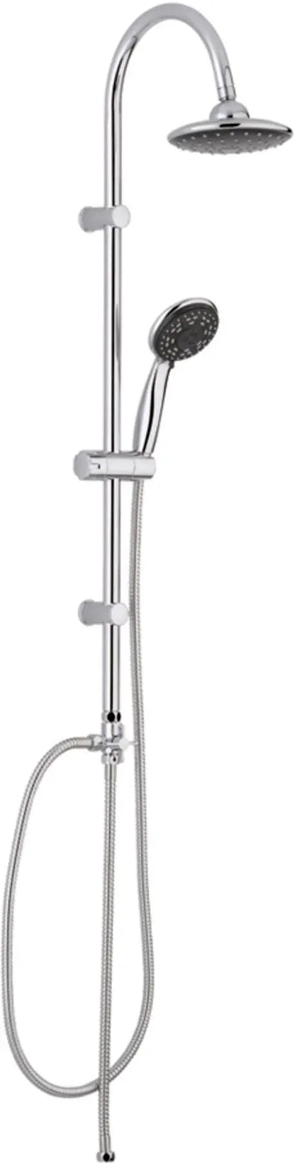 Colonna doccia  in acciaio inox  cromato con doccetta  ALPHA metaform
