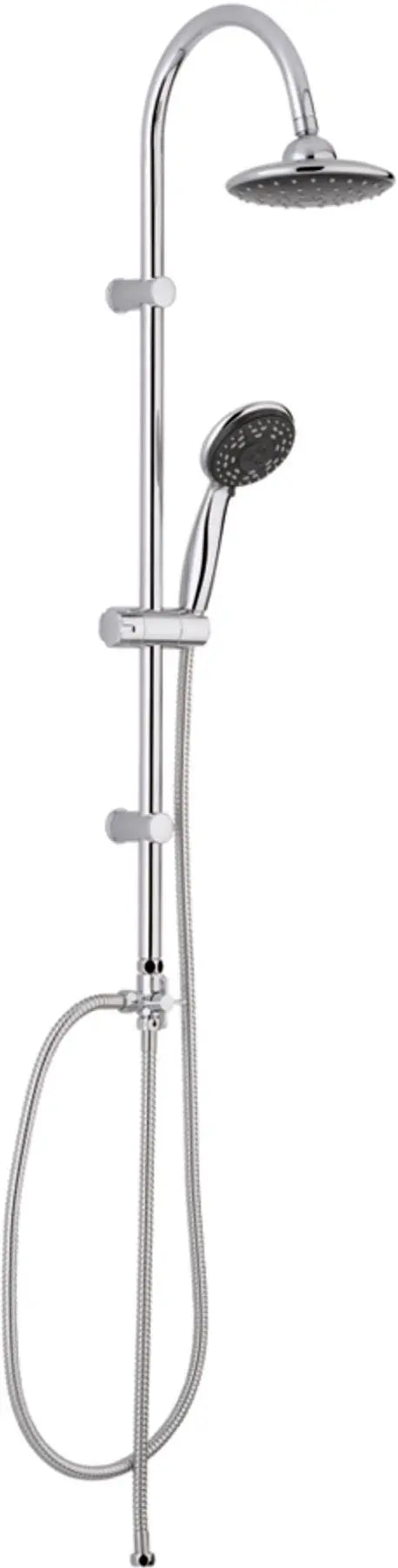 Colonna doccia  in acciaio inox  cromato con doccetta  ALPHA metaform