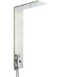 Metaform Trend Multifunction Shower Column in Polished Steel