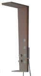 SVEVA model multifunction shower column with stone finish