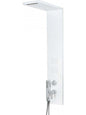 White Matt Panel Shower Column 4 Functions mod. Trend metaform