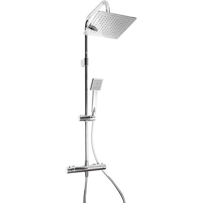 Colonna  doccia  quadra ANGEL  con miscelatore termostatico metaform