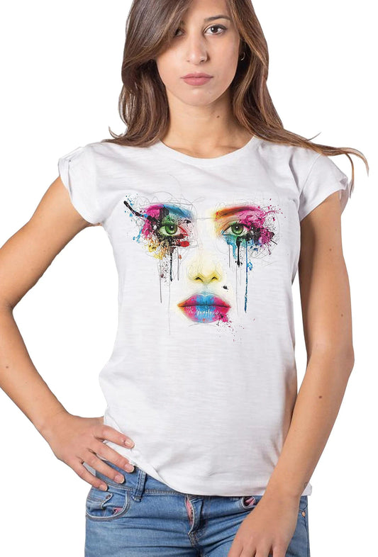 T-shirt Slub Donna 100% Cotone Bio - Street Style
