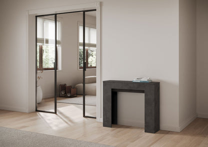 Elegante Ausziehkonsole Slick 90x25/181 cm