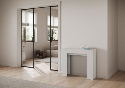 Elegante Ausziehkonsole Slick 90x25/181 cm