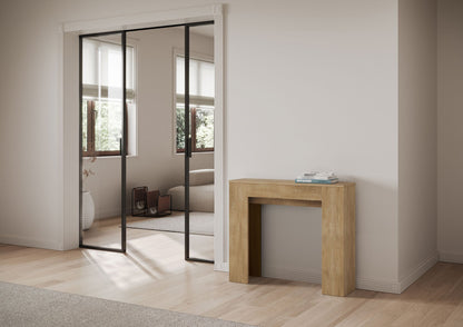 Elegante Ausziehkonsole Slick 90x25/181 cm