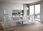 Evolve Extendable Console Table with Integrated Bench