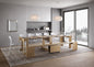 Evolve Extendable Console Table with Integrated Bench
