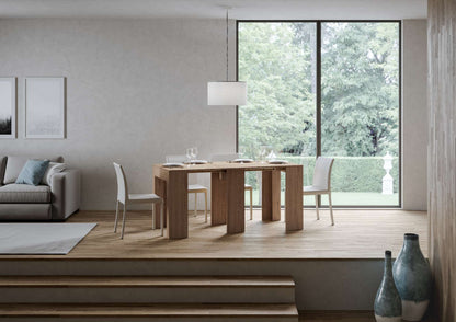 Elegante ausziehbarer Konsolentisch 78x47/290 cm in verschiedenen Farben