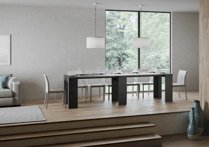 Elegante ausziehbarer Konsolentisch 78x47/290 cm in verschiedenen Farben