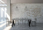 Diago Extendable Console Table in Anthracite Metal