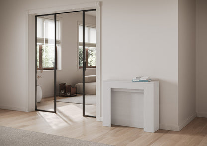 Ausziehbarer Konsolentisch Kiba 90x25/211 cm