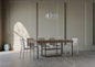 Extendable Plano Console with Anthracite Frame and Multiple Extensions
