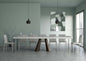 Extendable Console Table Diamante Orso with Iron Frame