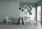 Extendable Console Table Diamante Orso with Iron Frame